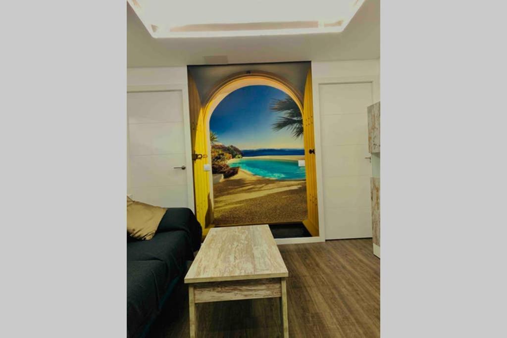 لاس بالماس دي غران كاناريا Apartamento Moderno Tipo Semisotano En Playa Las Canteras Con Wifi المظهر الخارجي الصورة