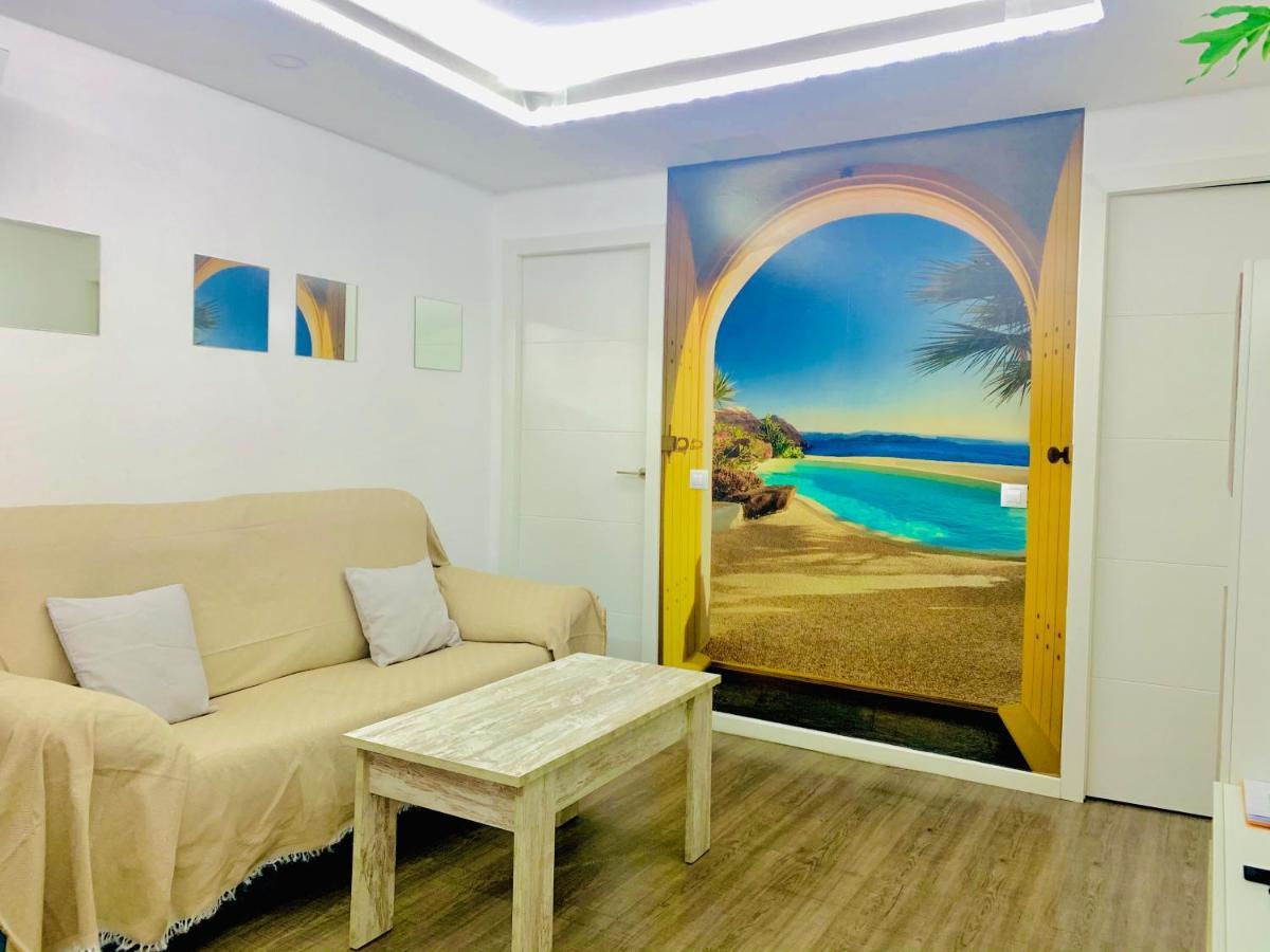 لاس بالماس دي غران كاناريا Apartamento Moderno Tipo Semisotano En Playa Las Canteras Con Wifi المظهر الخارجي الصورة